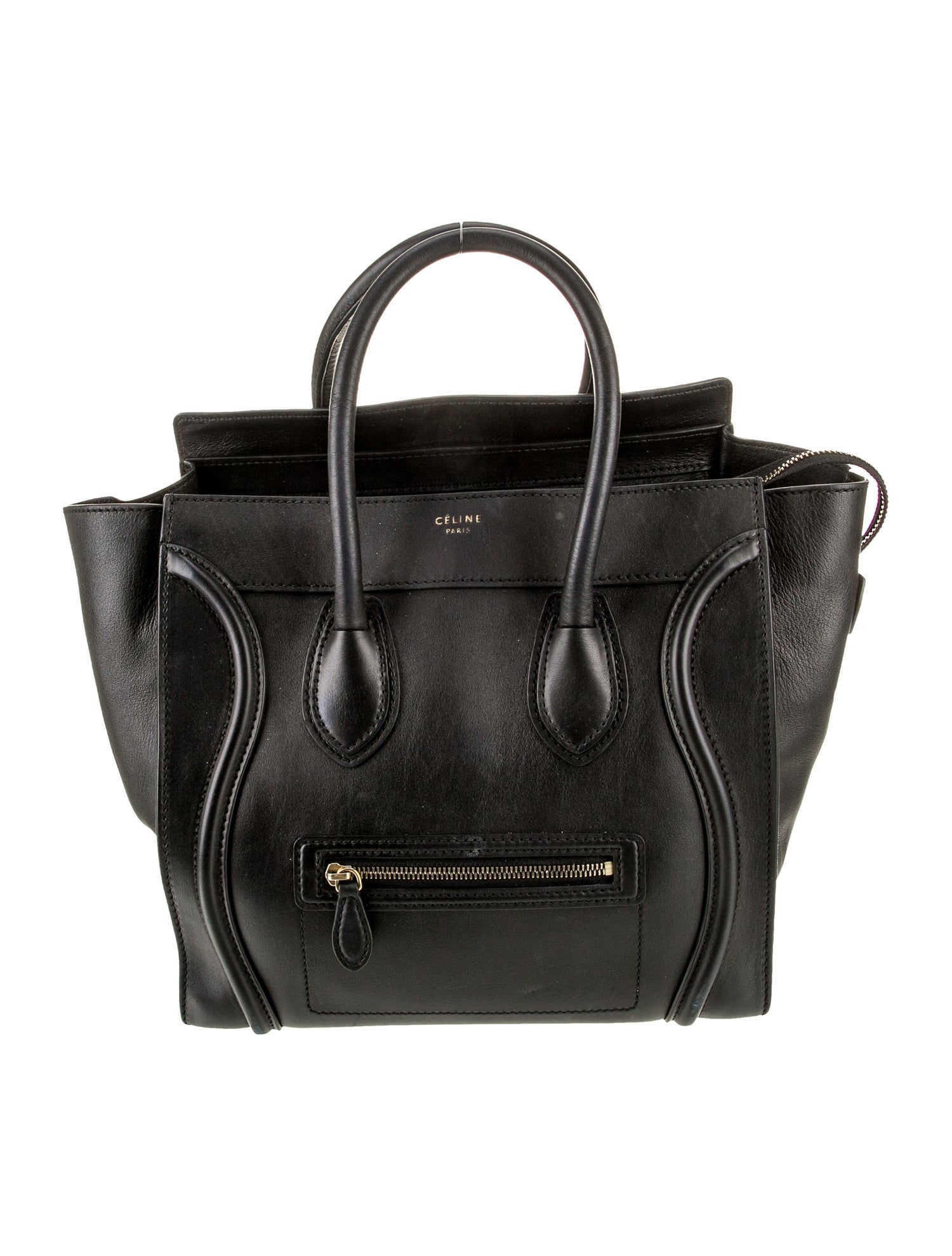 Celine Leather Luggage Mini