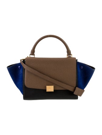 Celine Leather Trapeze Small