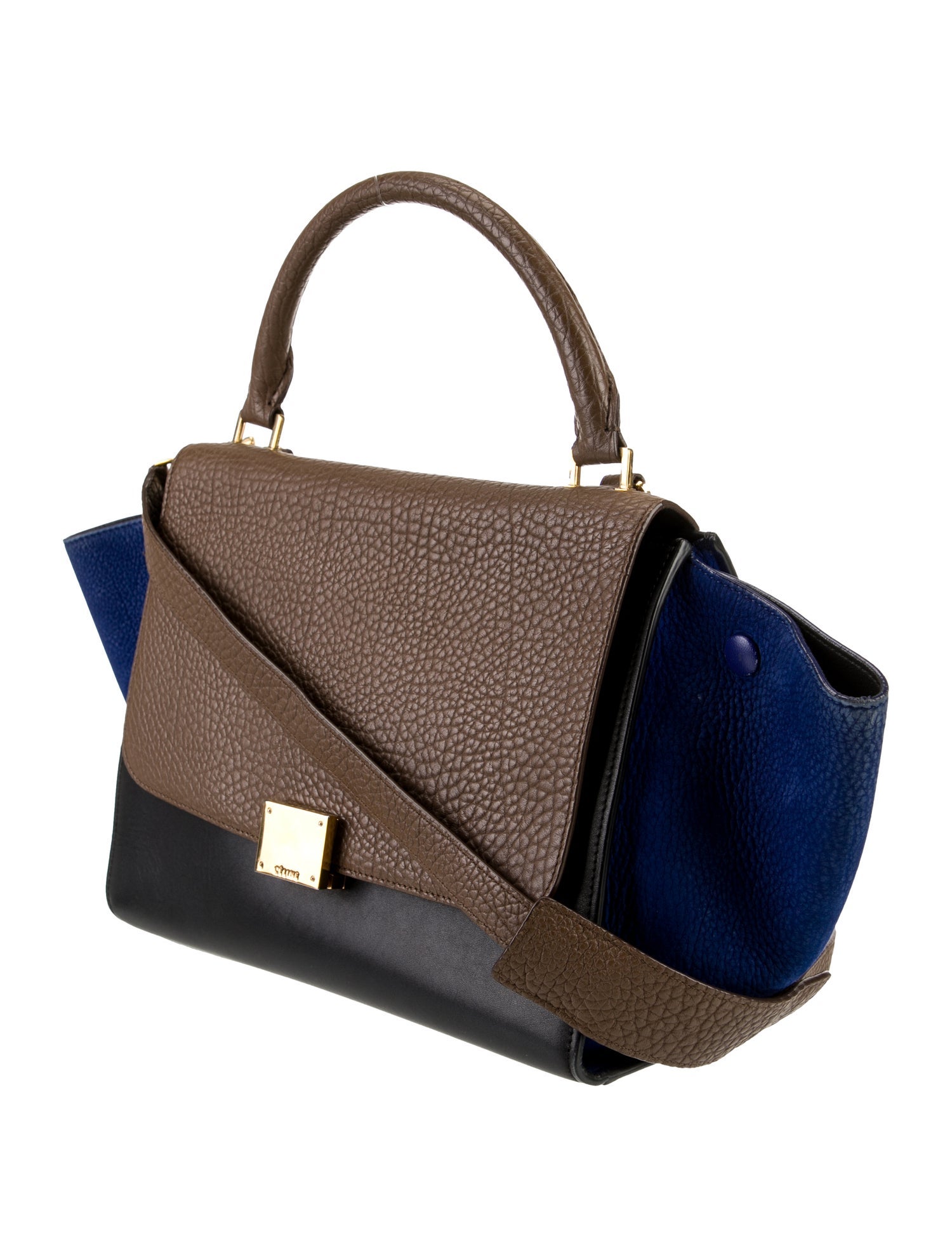 Celine Leather Trapeze Small