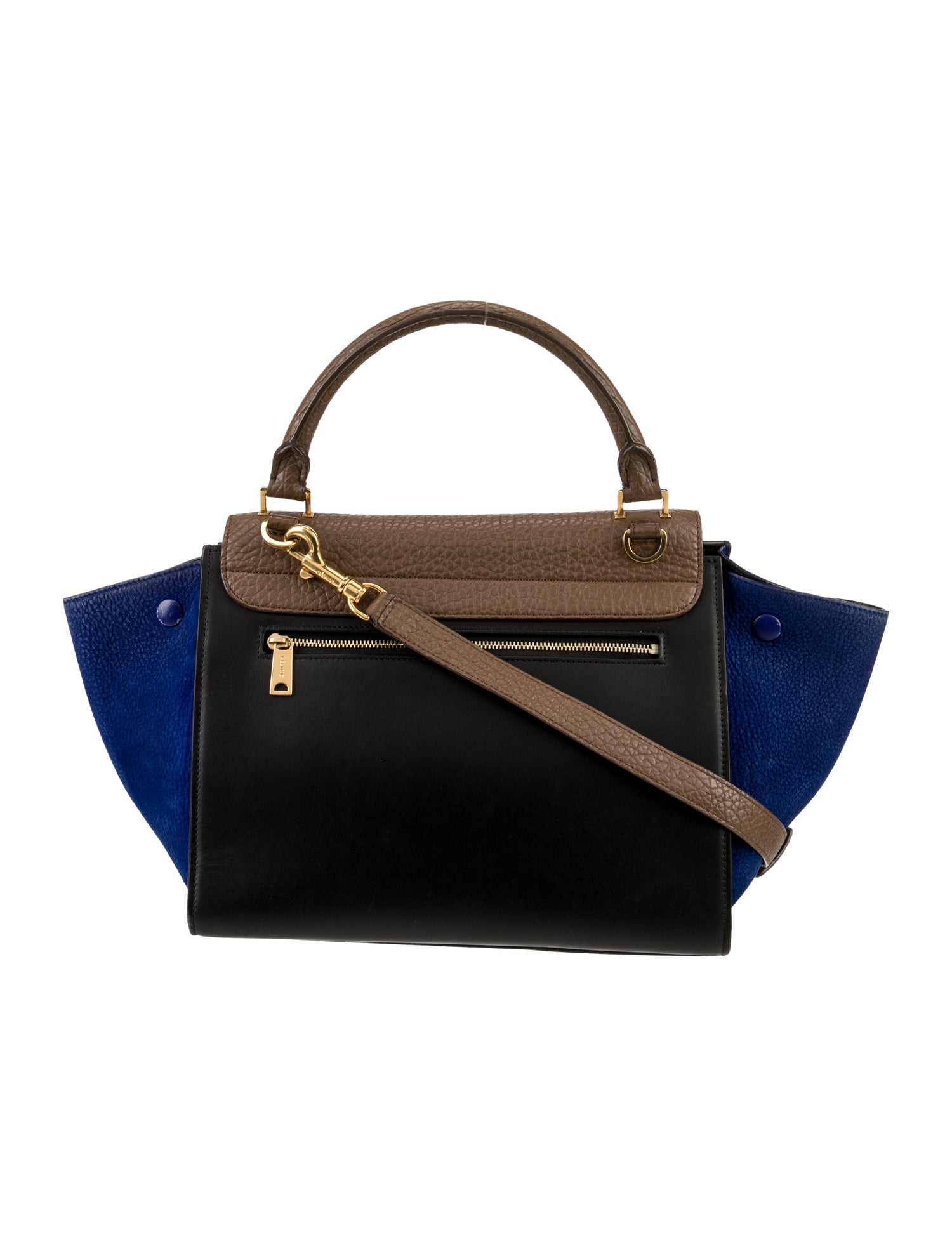 Celine Leather Trapeze Small