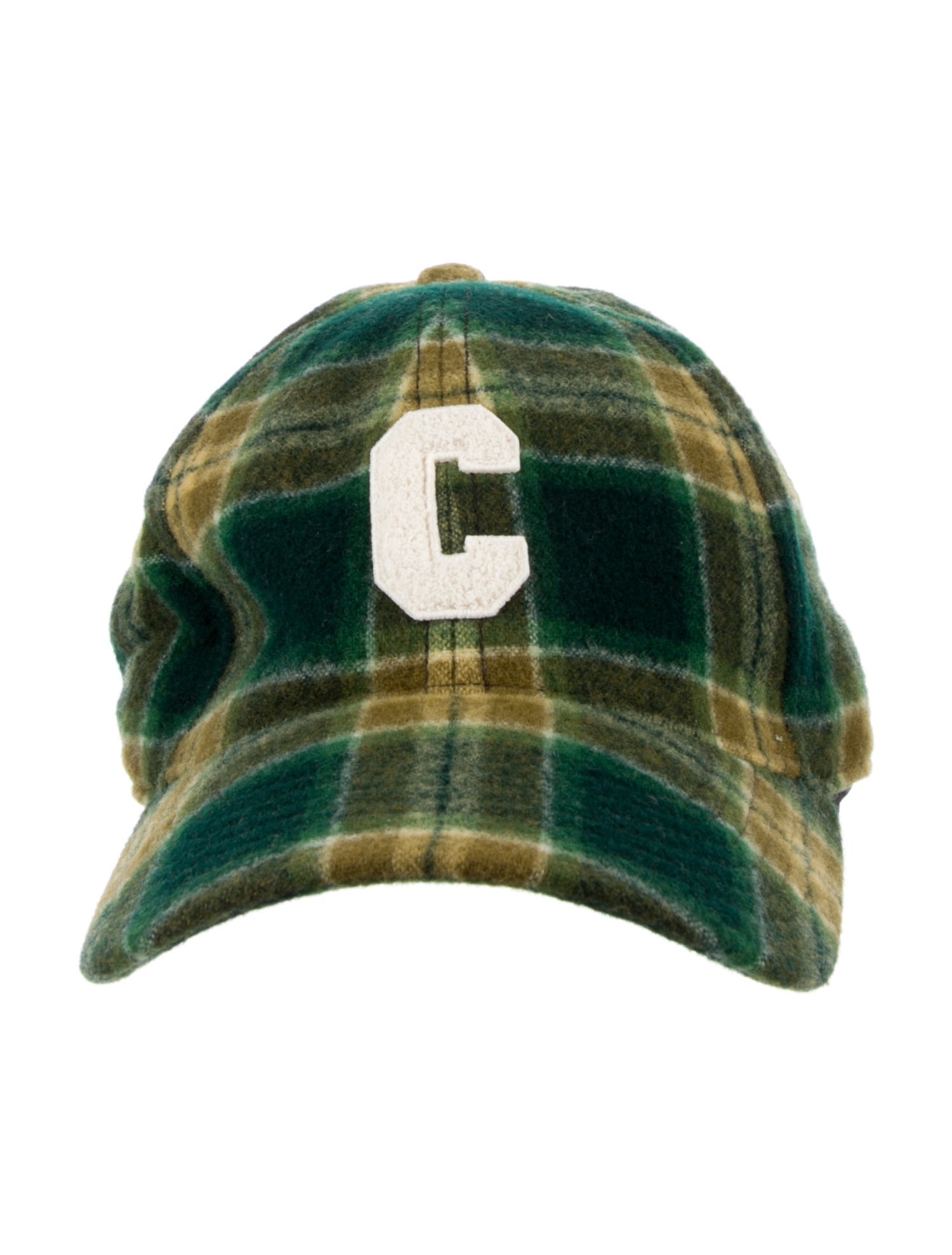 Celine Plaid Baseball Cap