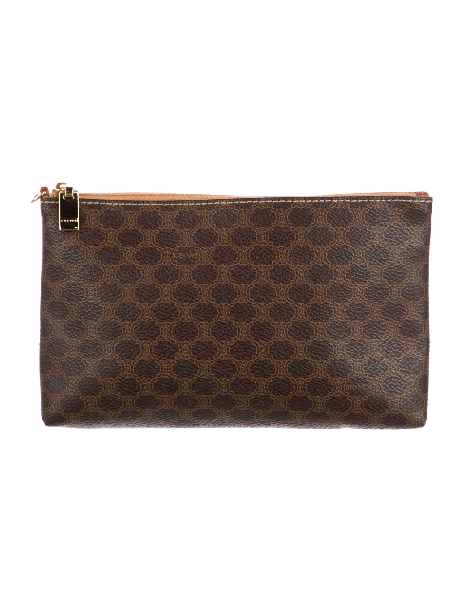 Celine Women's Leather Cosmetic Bag