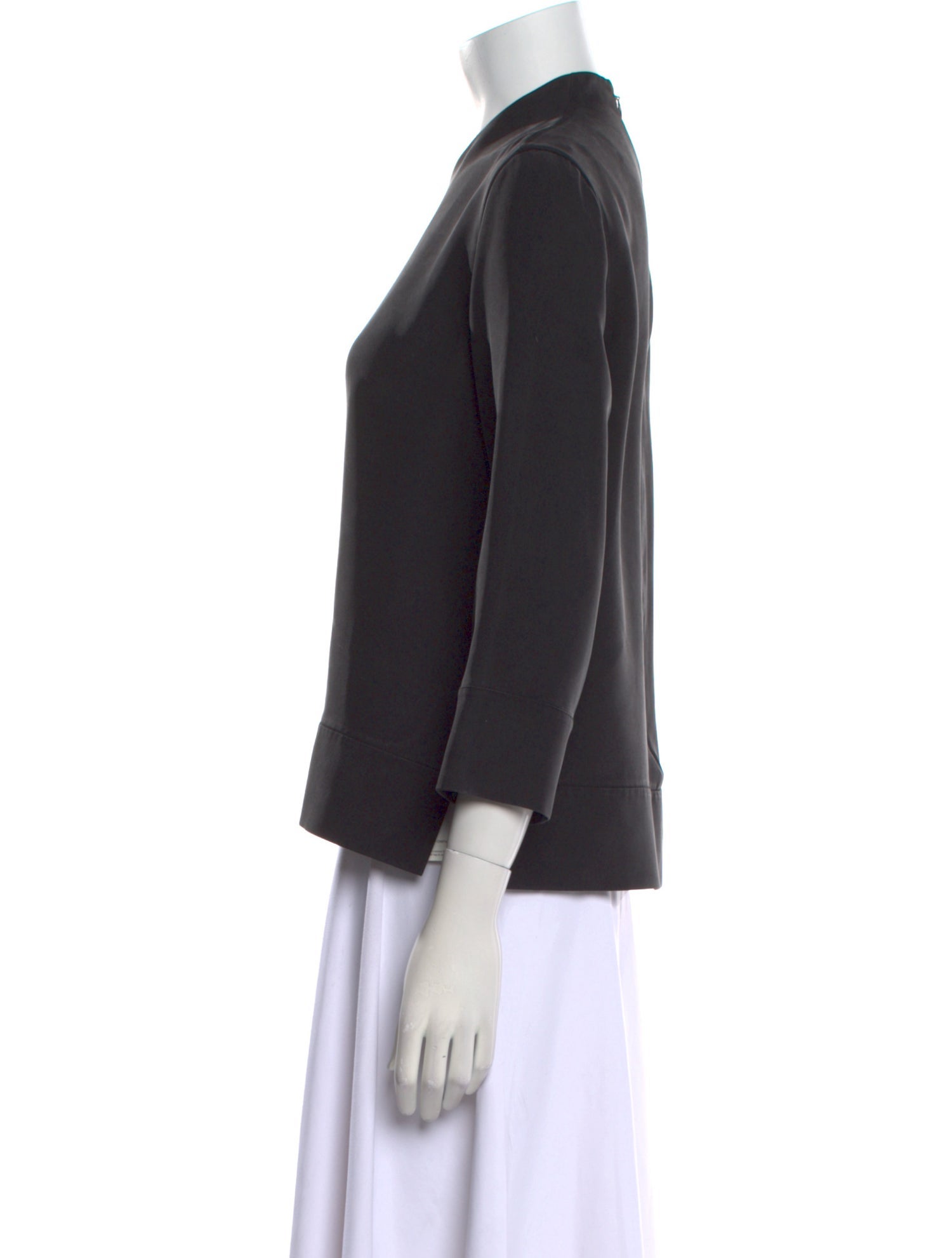 Celine Silk Crew Neck Sweatshirt