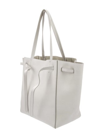 Celine Leather Cabas Phantom w/Belt Small