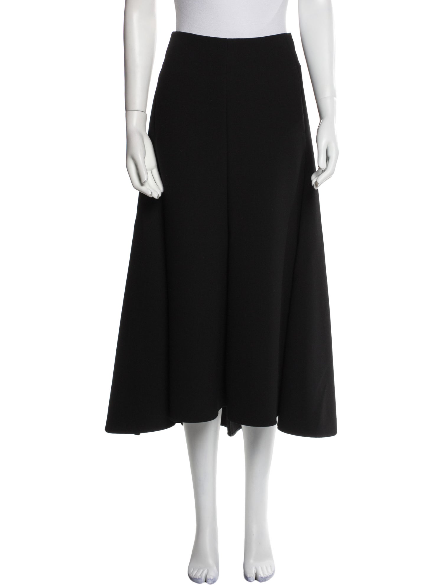 Celine Wool Midi Length Skirt
