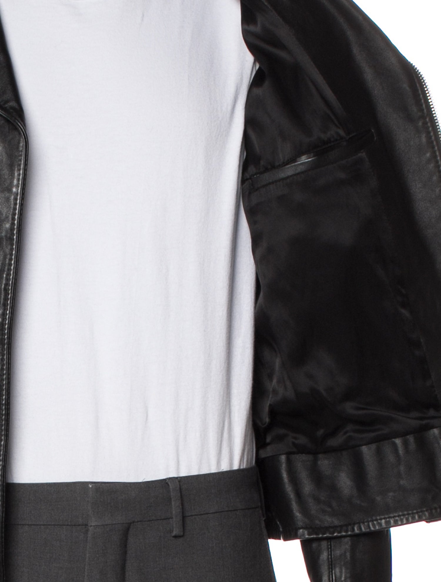 Celine Leather Biker Jacket