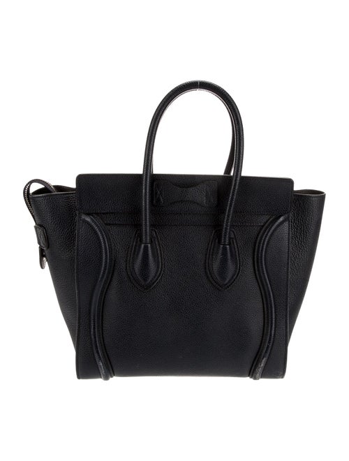 Celine Leather Luggage Micro