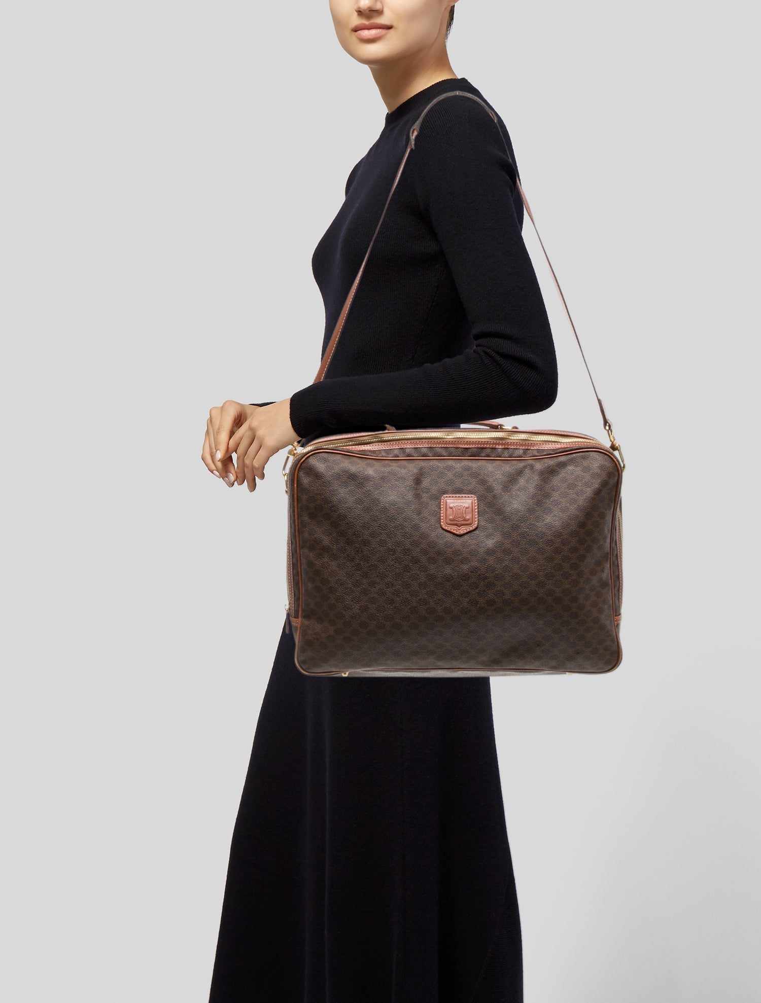 Celine Macadam Messenger Bag Vintage