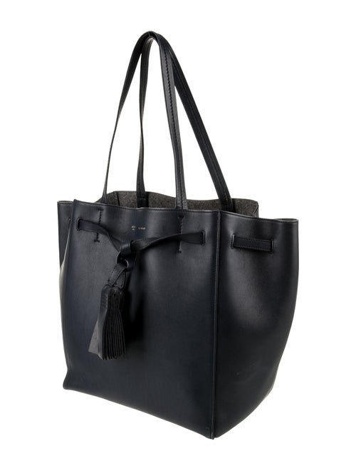 Celine Leather Cabas Phantom w/Belt