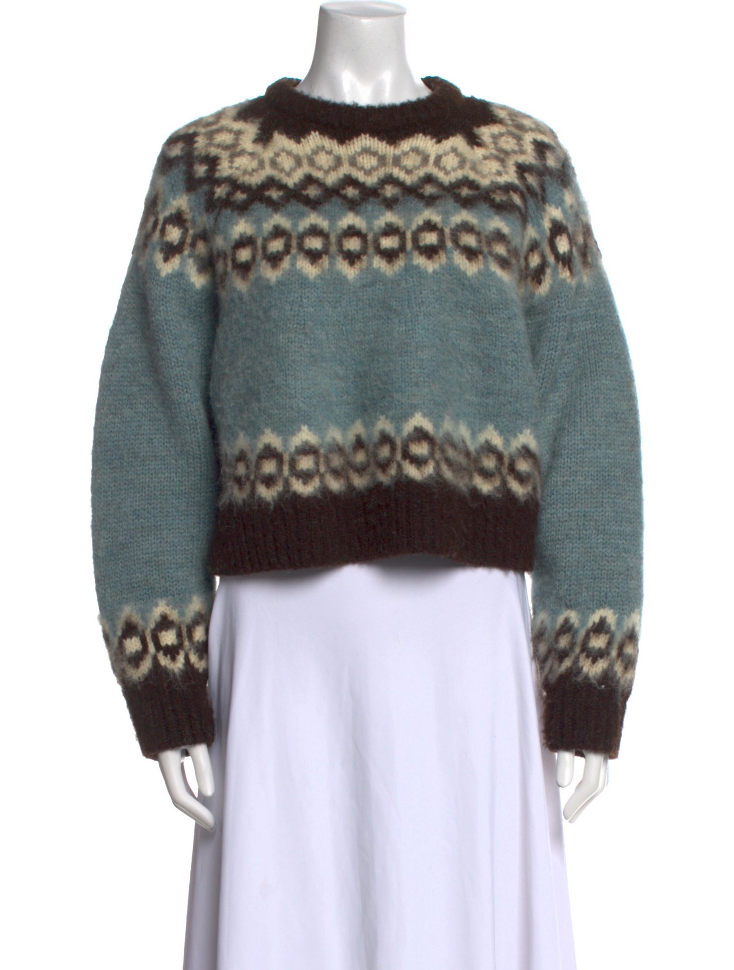 Celine Wool Printed Sweater