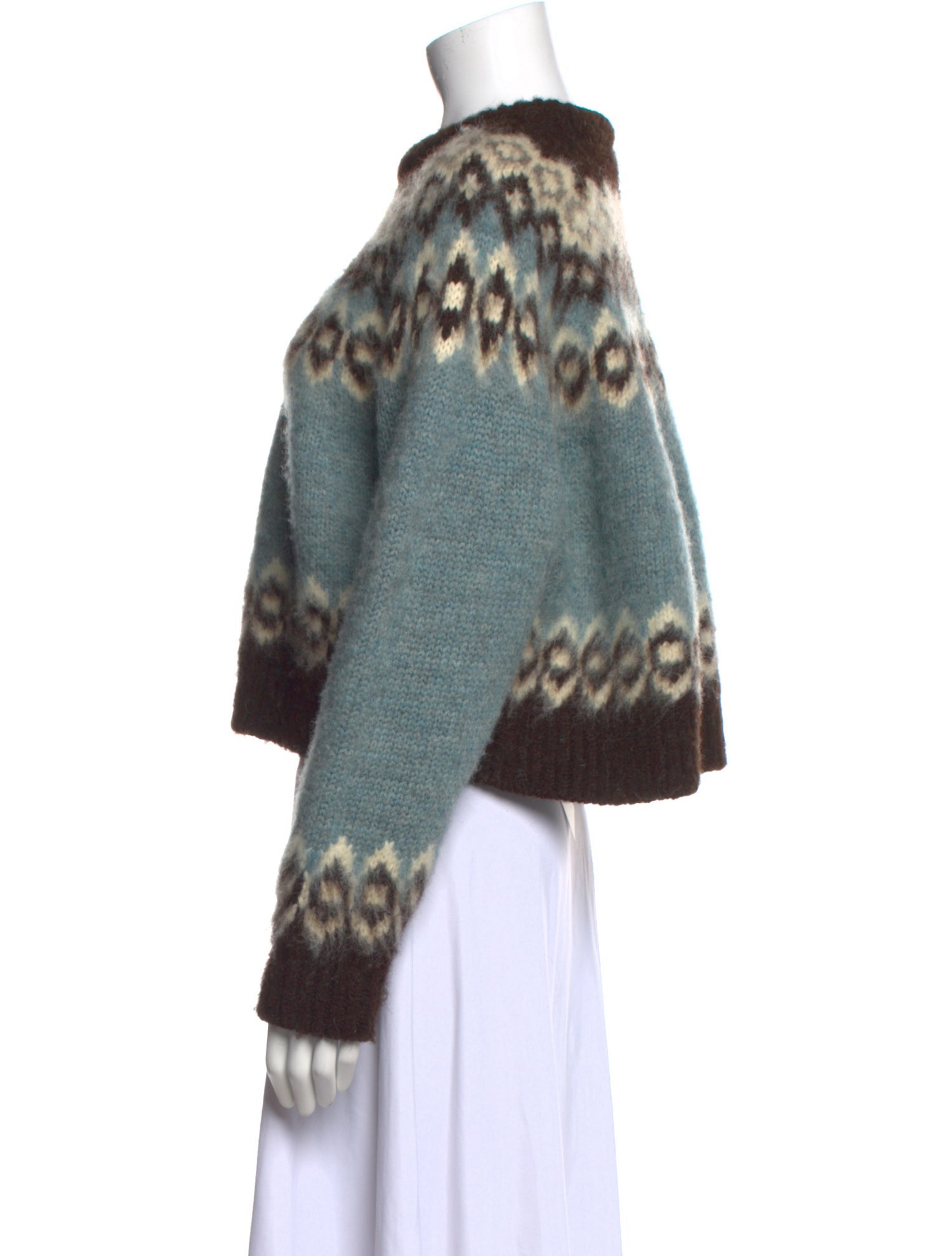 Celine Wool Printed Sweater