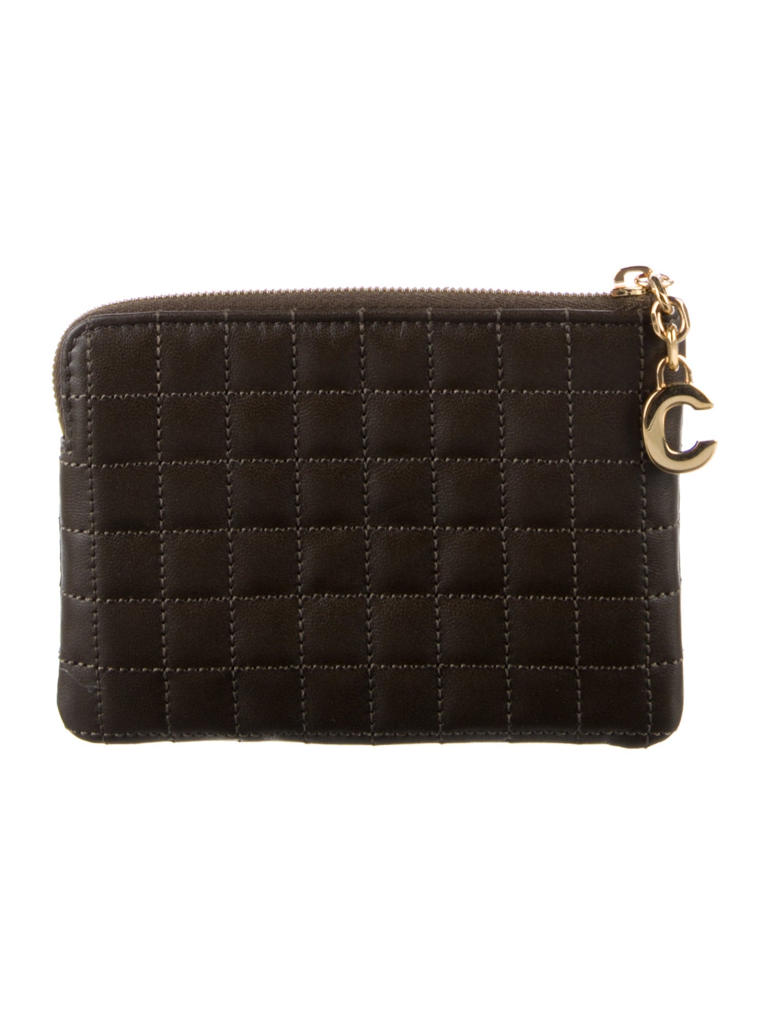 Celine 2018 Quilted Pattern Wallet