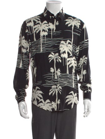 Celine Printed Long Sleeve Shirt