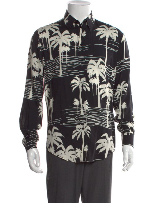 Celine Printed Long Sleeve Shirt