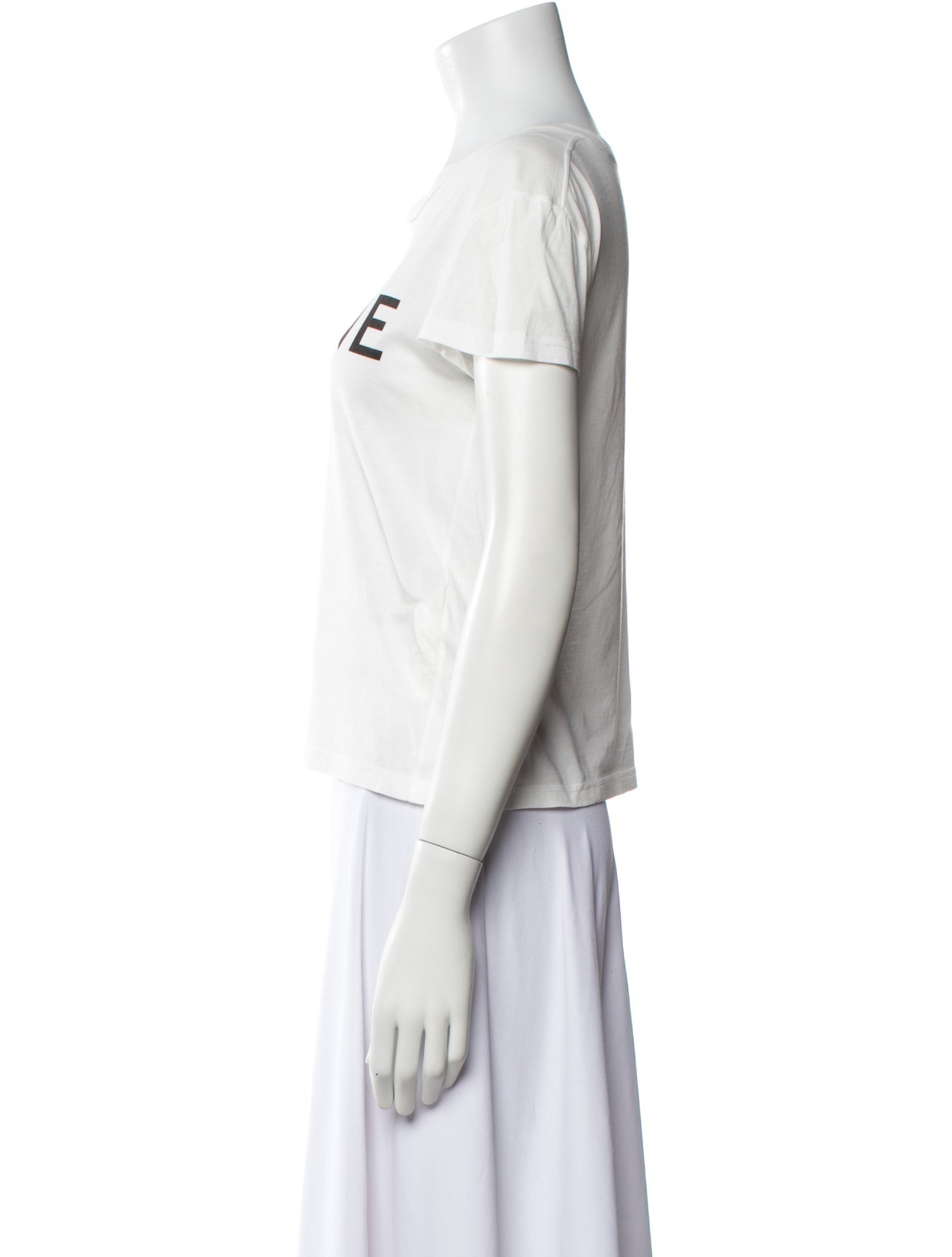 Celine Graphic Print Crew Neck T-Shirt