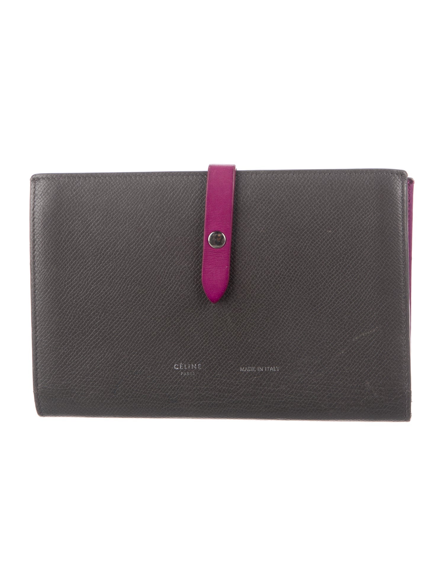 Celine 2016 Large Multifunction Wallet French Purse