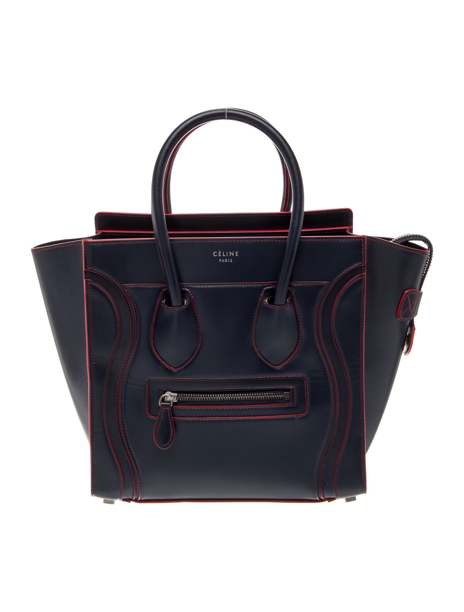Celine Leather Luggage Micro