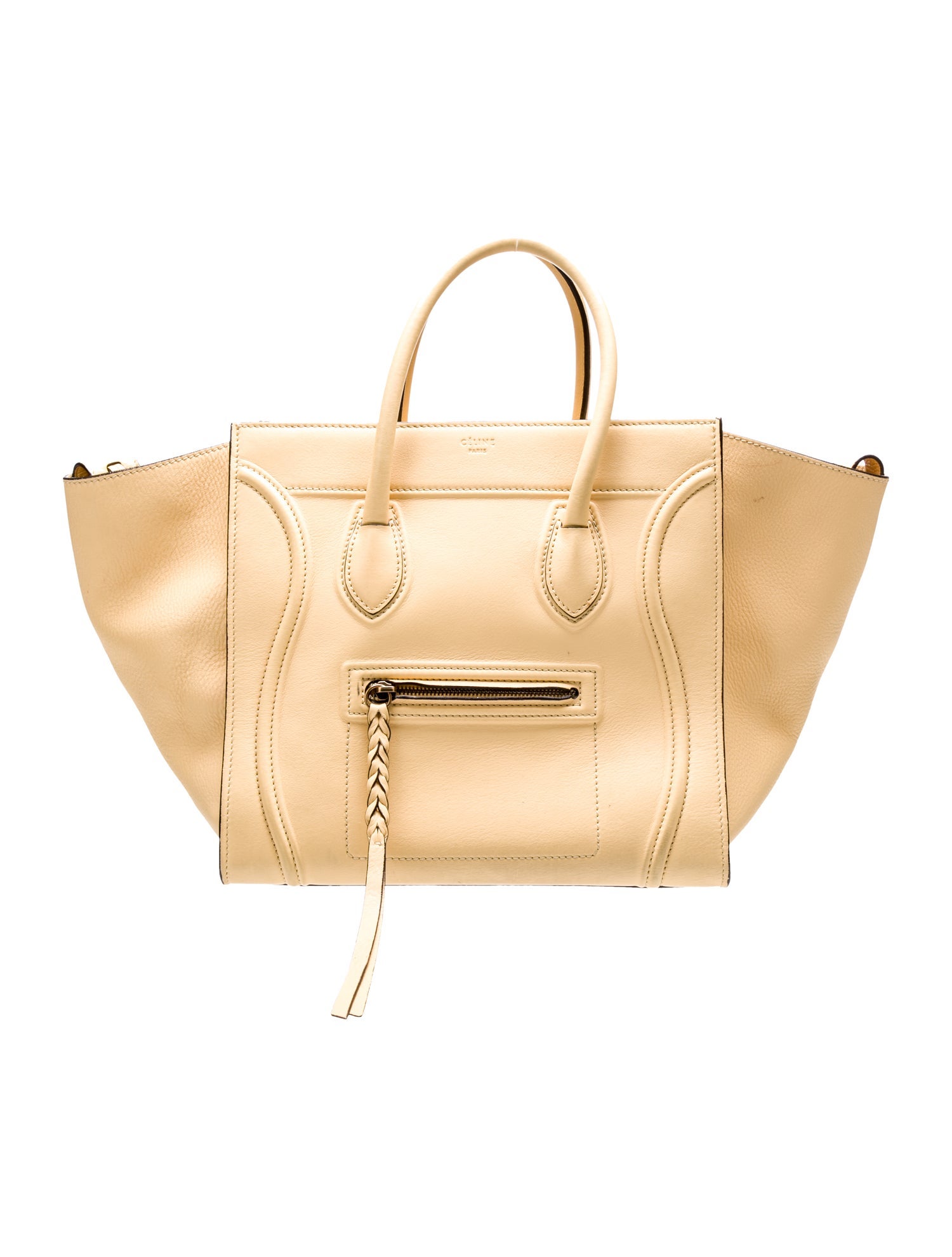 Celine Leather Luggage Phantom Medium