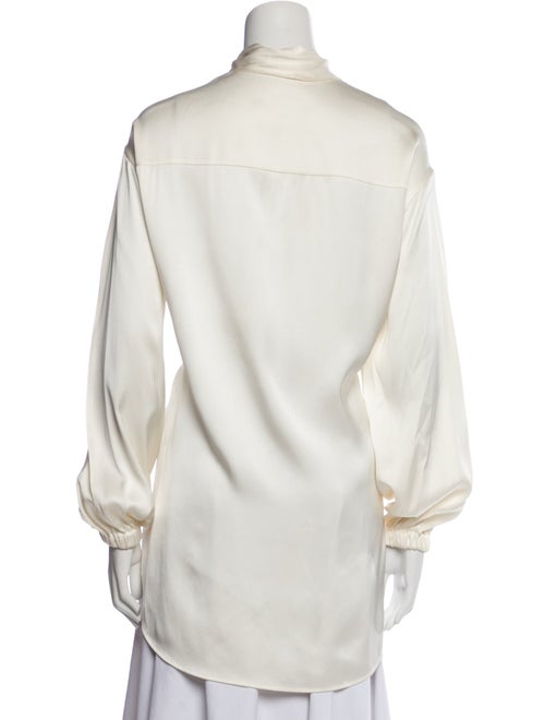 Celine Silk Long Sleeve Tunic