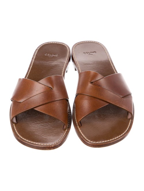 Celine Leather Slides