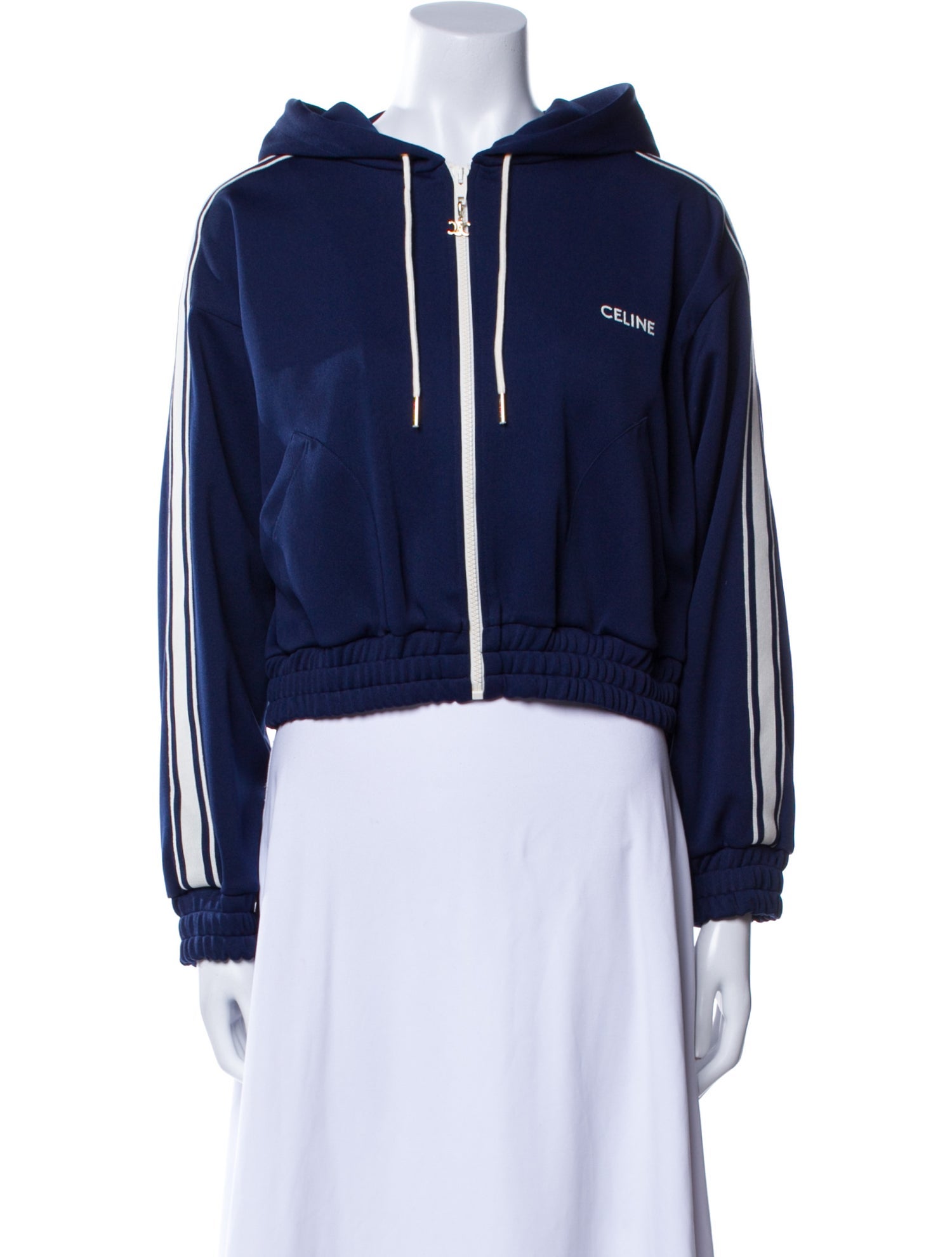 Celine Striped Bomber Jacket