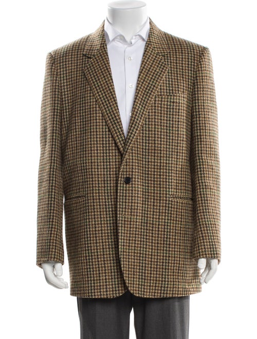 Celine 2019 Tournon Check Plaid Blazer