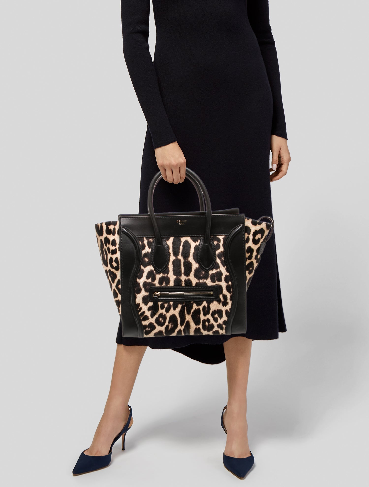 Celine Ponyhair Luggage Mini