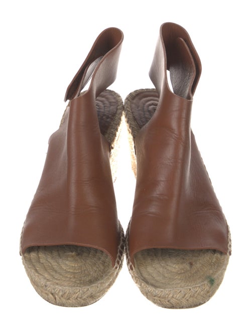 Celine Leather Espadrilles