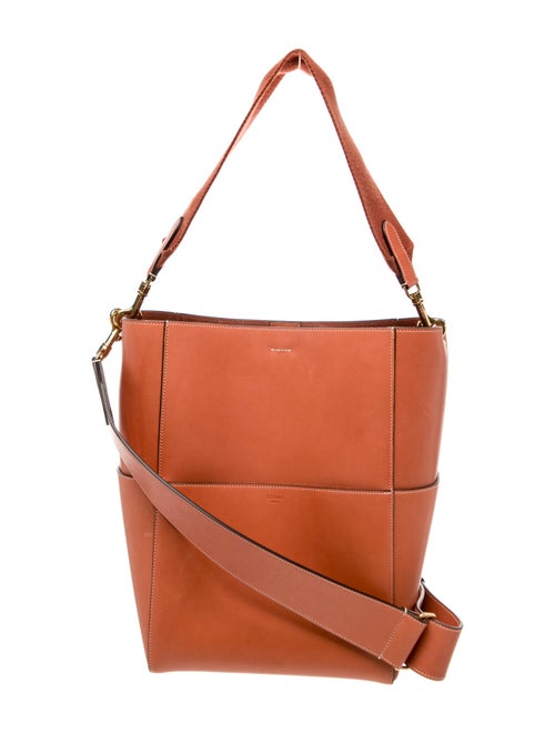 Celine Leather Seau Sangle Medium