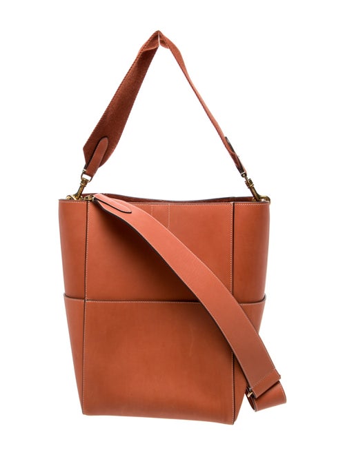 Celine Leather Seau Sangle Medium