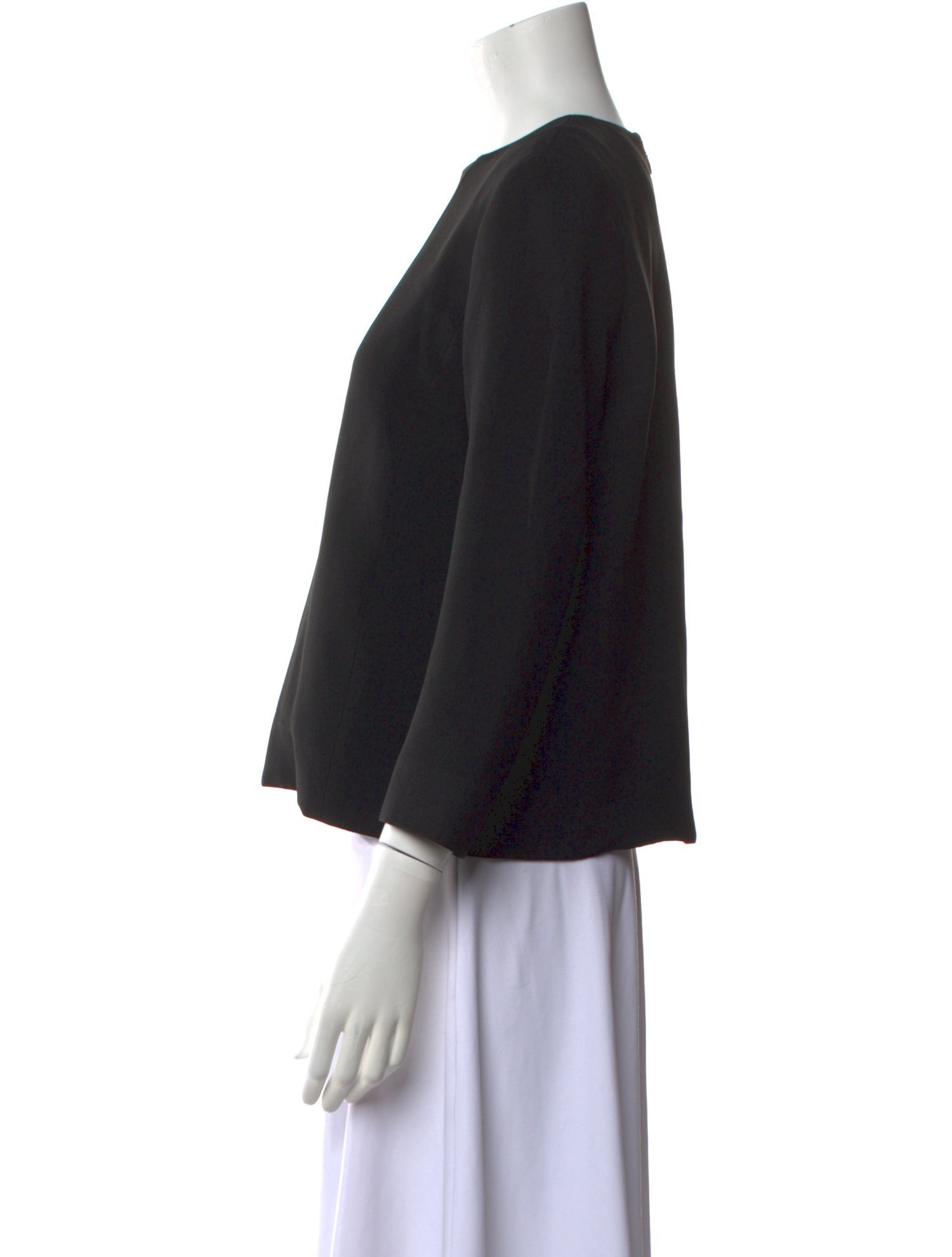 Celine Crew Neck Three-Quarter Sleeve Sweatshirt