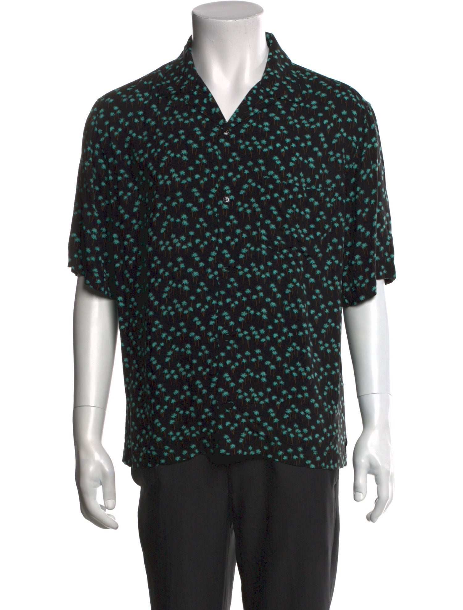 Celine Printed Short Sleeve Shirt