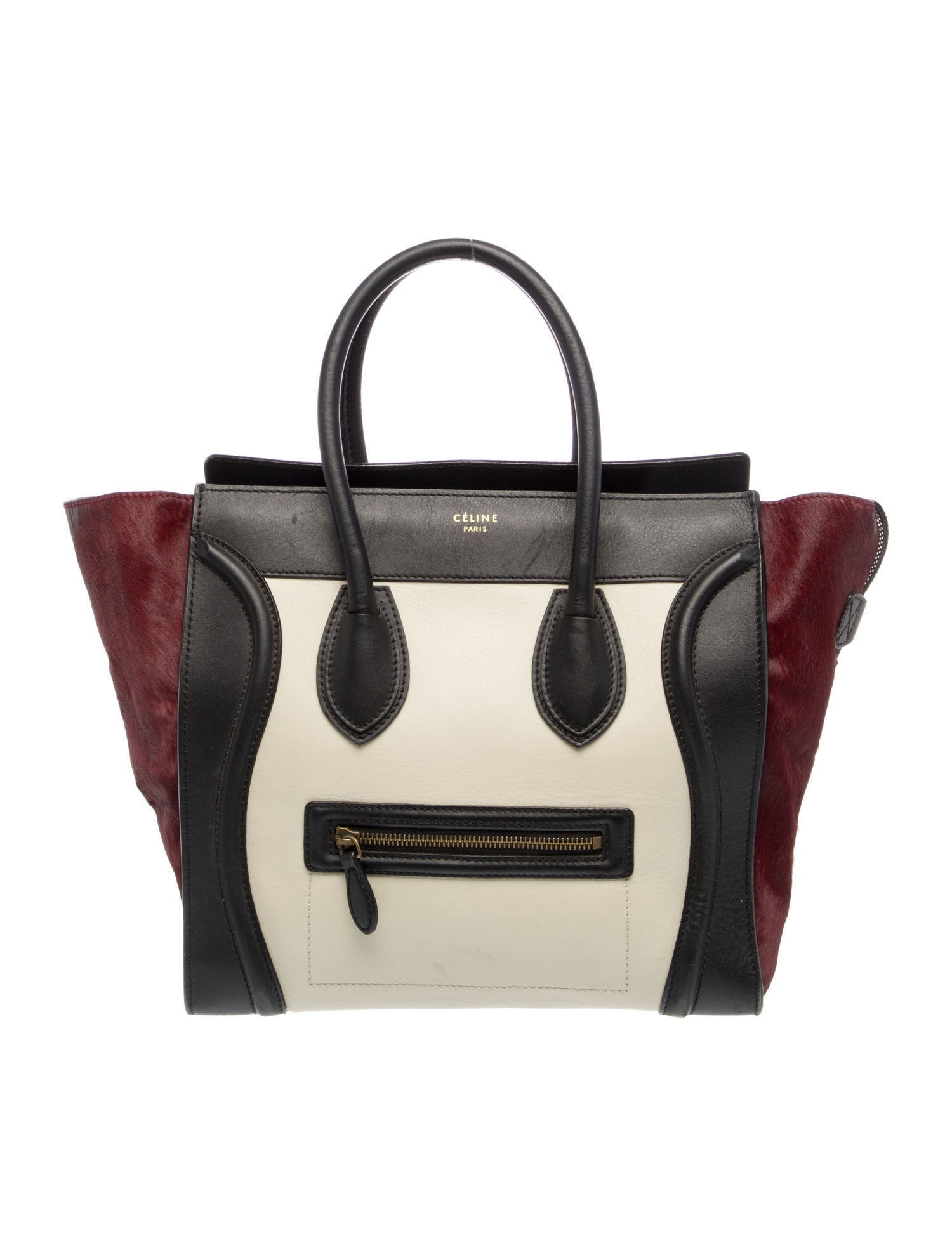 Celine Leather Luggage Mini