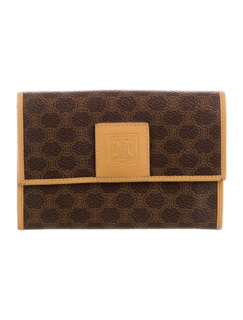 Celine Macadam Compact Printed Compact Wallet