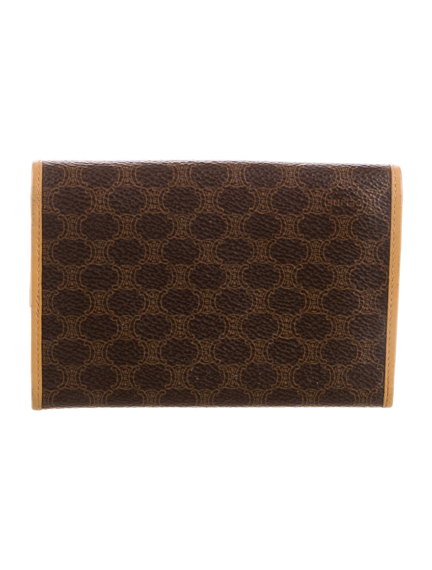 Celine Macadam Compact Printed Compact Wallet