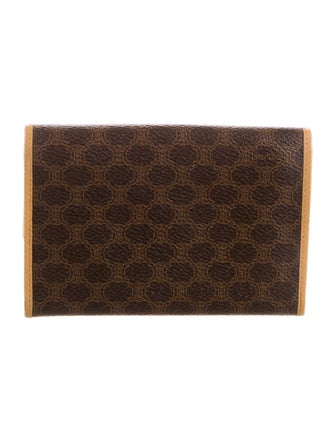 Celine Macadam Compact Printed Compact Wallet