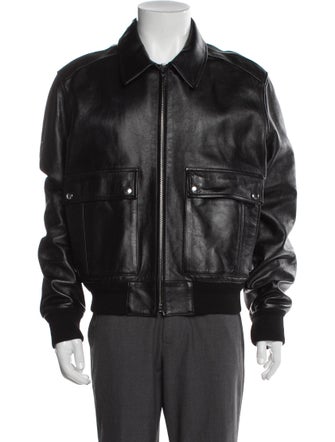 Celine Lambskin Bomber Jacket