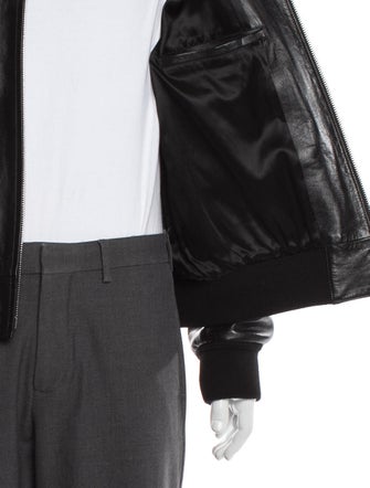 Celine Lambskin Bomber Jacket