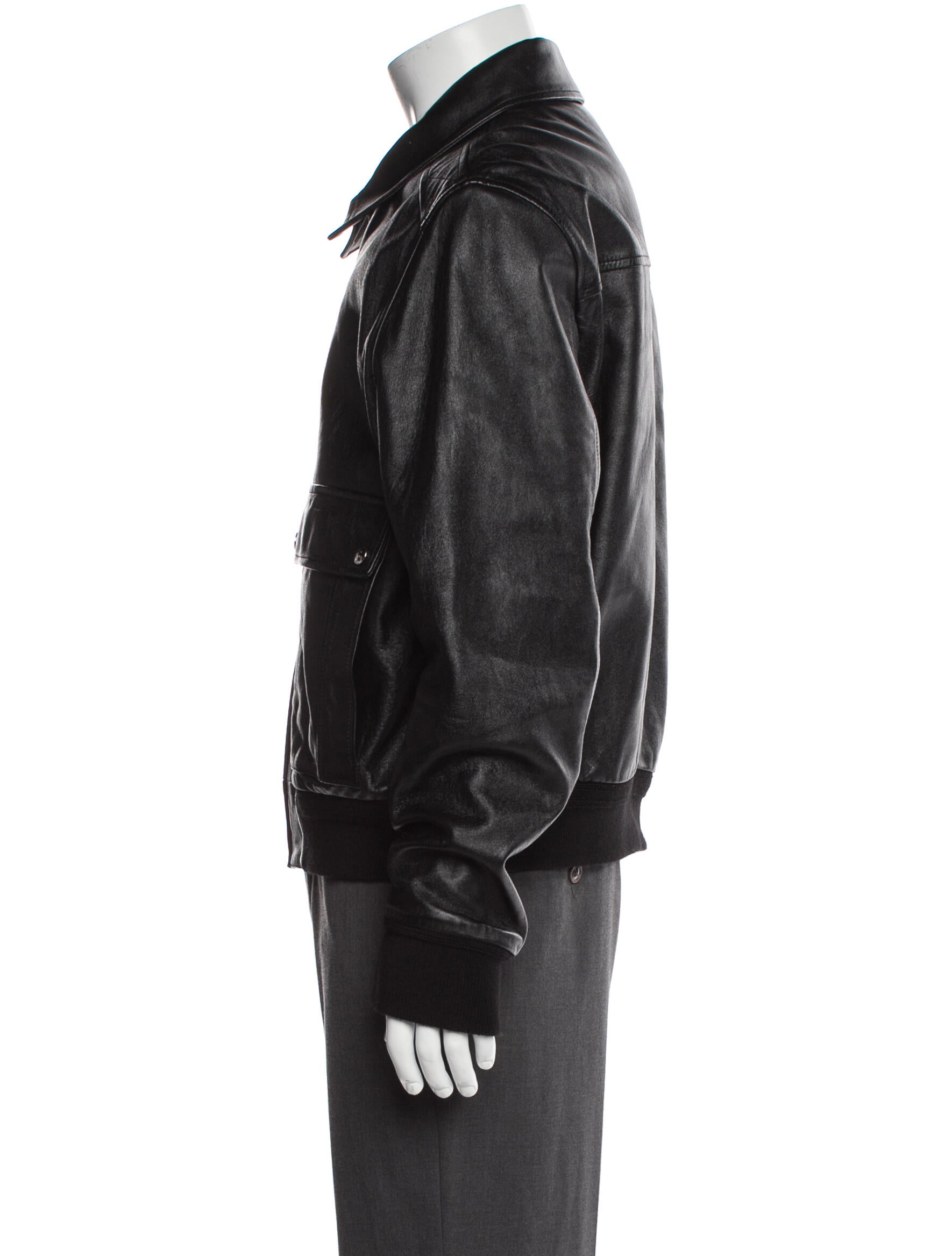 Celine Lambskin Bomber Jacket