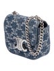 Celine Signature Denim Triomphe Claude Mini 2023