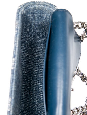 Celine Signature Denim Triomphe Claude Mini 2023