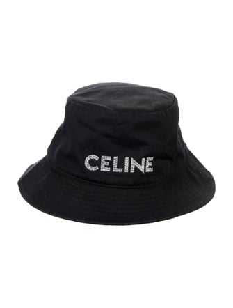 Celine Studded Logo Bucket Hat