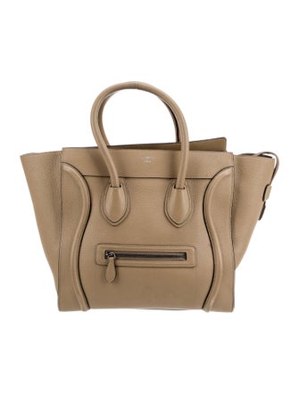Celine Leather Luggage Mini
