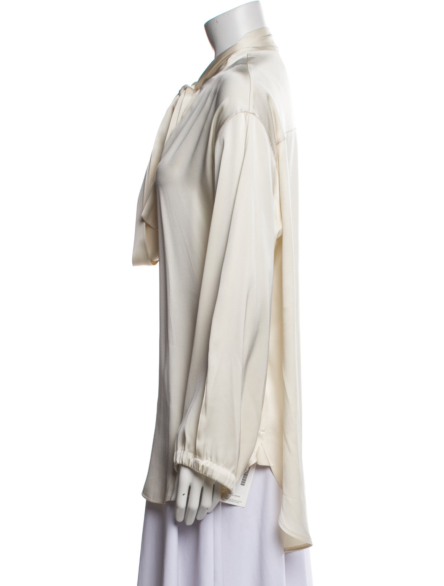 Celine Silk V-Neck Blouse