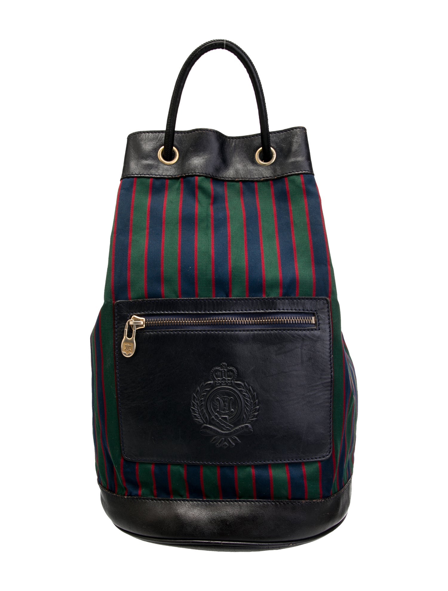 Celine Canvas Bucket Bag Vintage