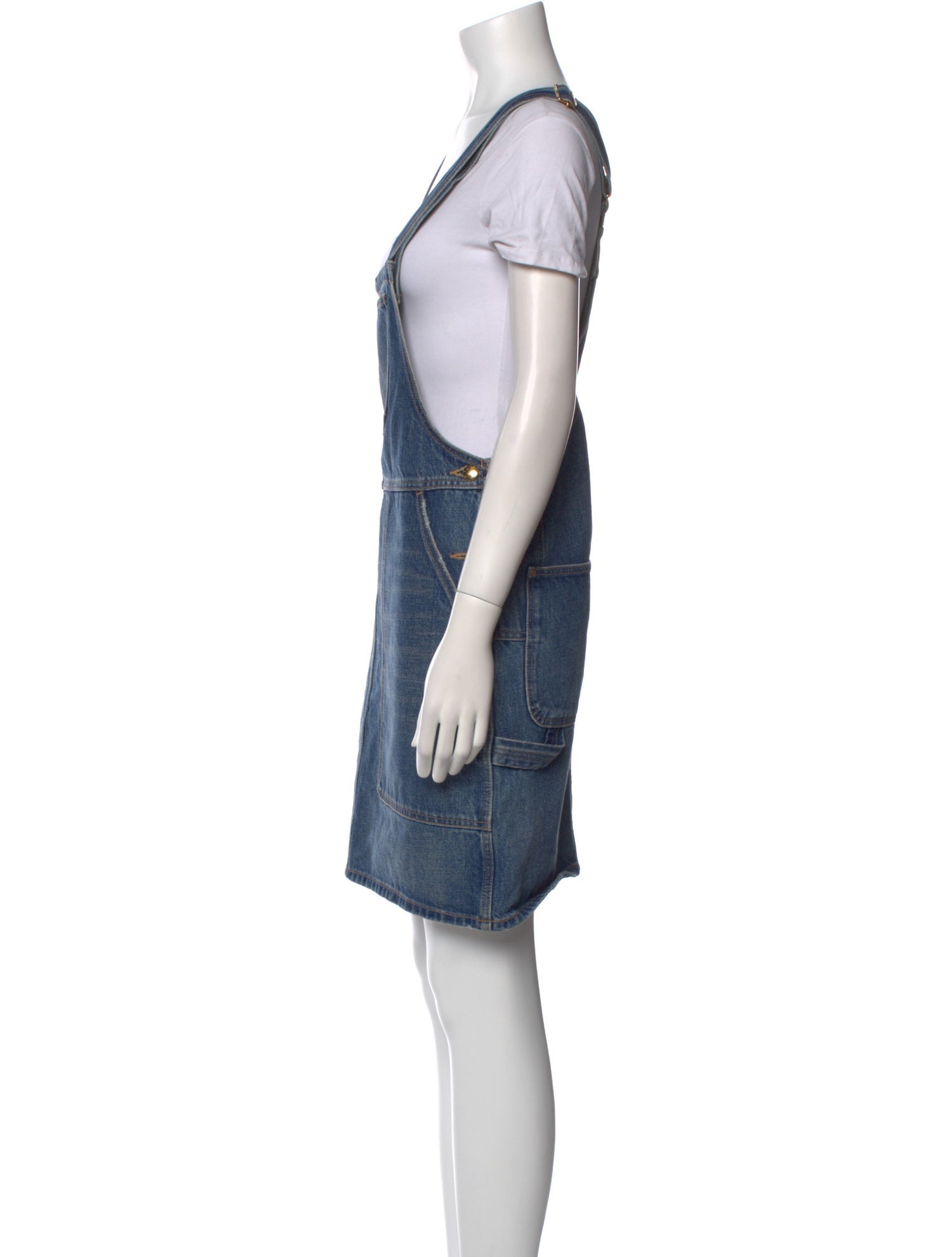 Celine Square Neckline Mini Dress