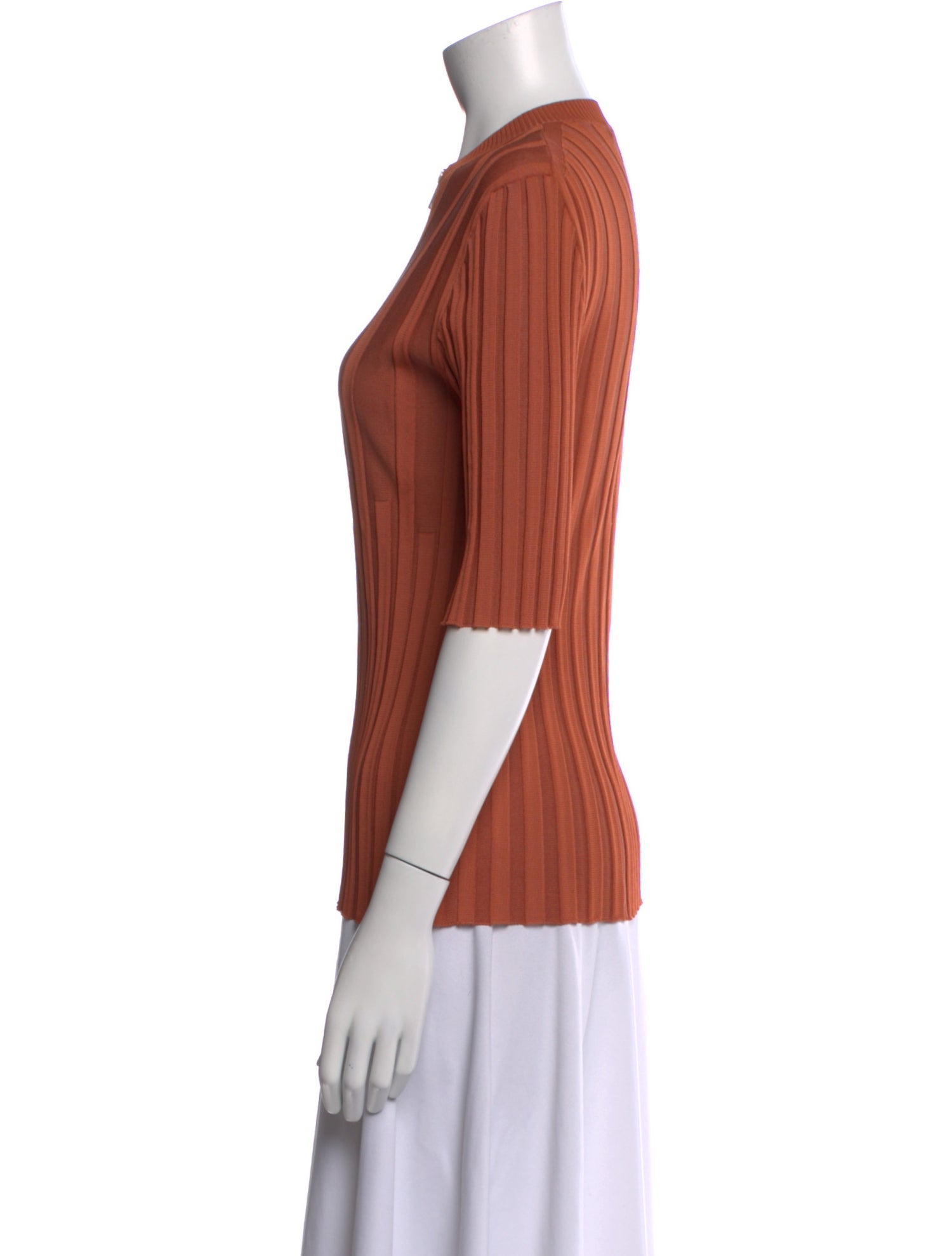 Celine Crew Neck Three-Quarter Sleeve Tunic