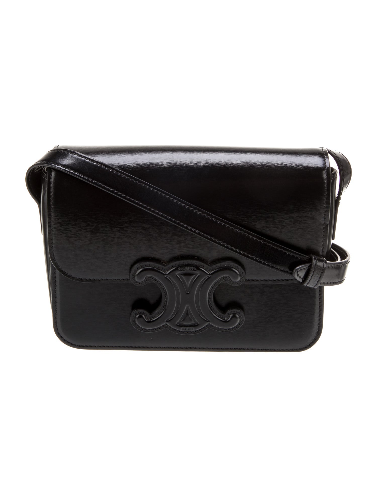 Celine Leather Triomphe Teen 2022