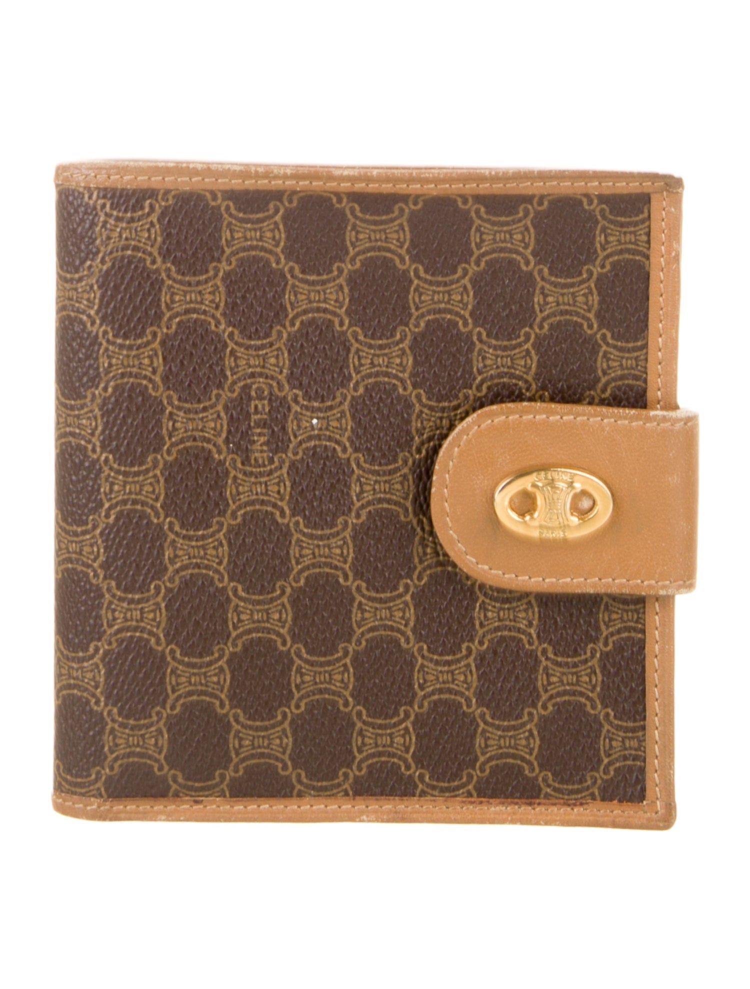 Celine 2005 Printed Compact Wallet