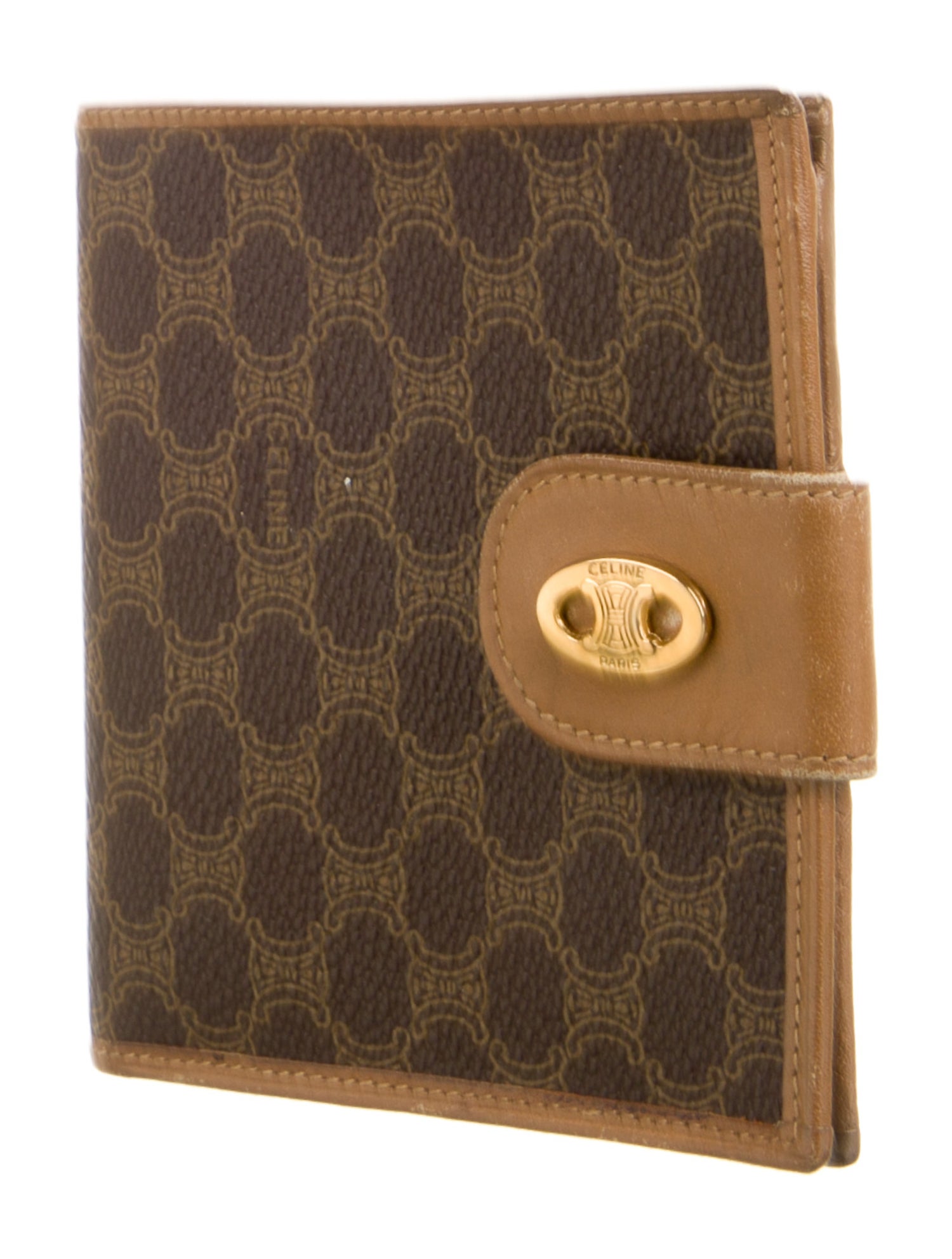 Celine 2005 Printed Compact Wallet